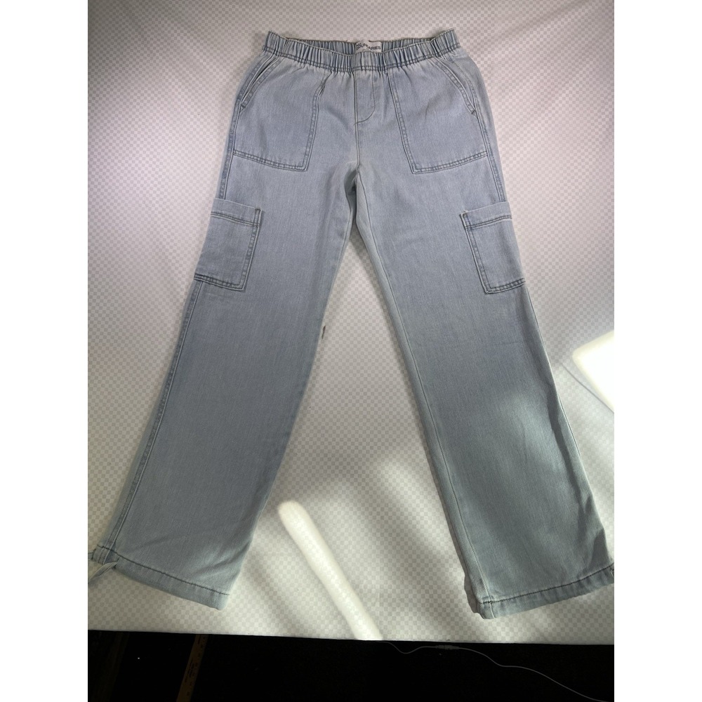 No Boundaries Light Blue Cargo Skater Pants Size XS 0-2 Women